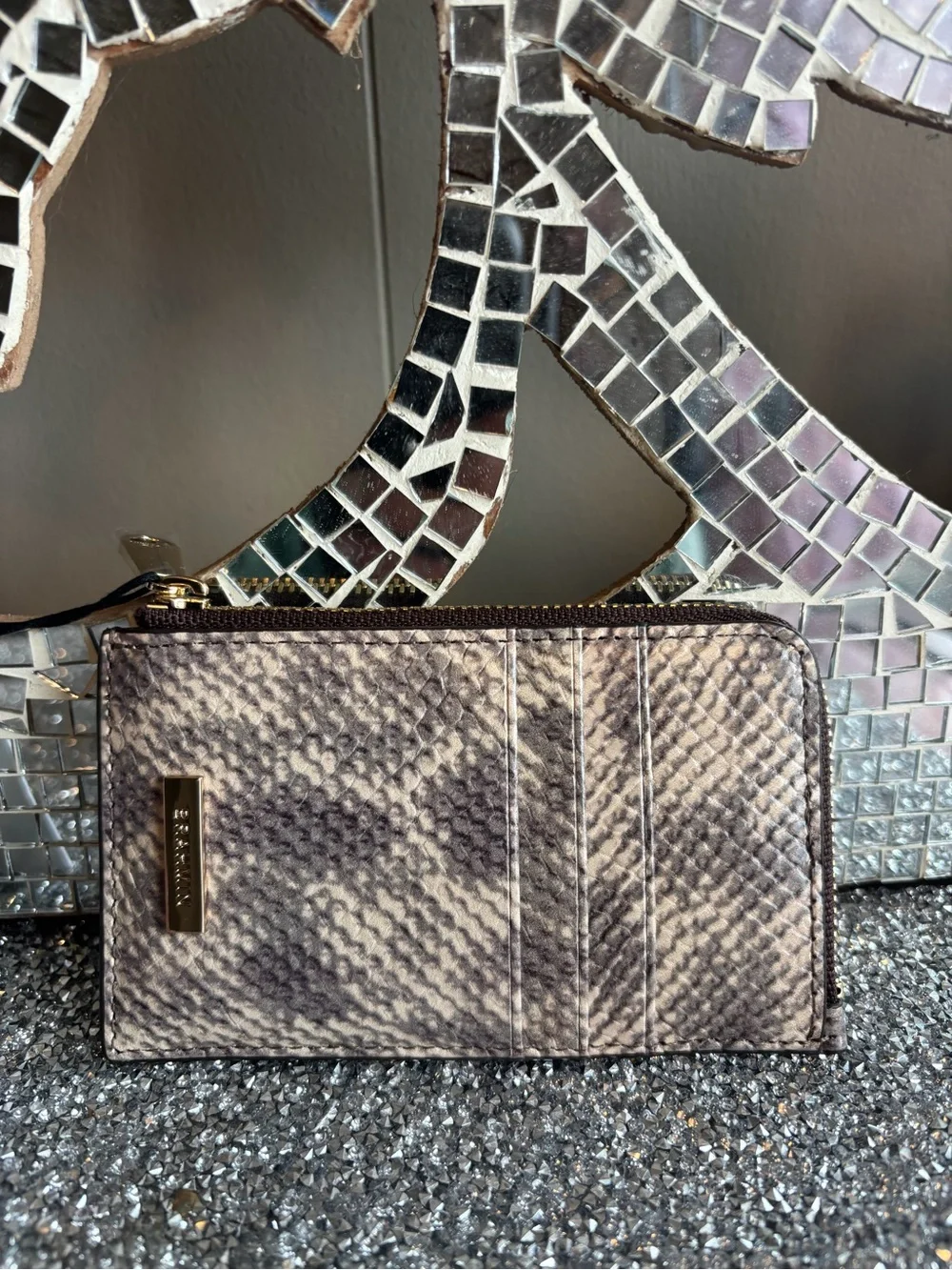 ⭐️Brahmin Lennon Toffee Mayfair Leather Card Wallet